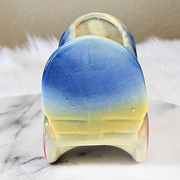 Shawnee Pottery Chuck Wagon covered wagon western style vintage planter - Picture 2 of 10